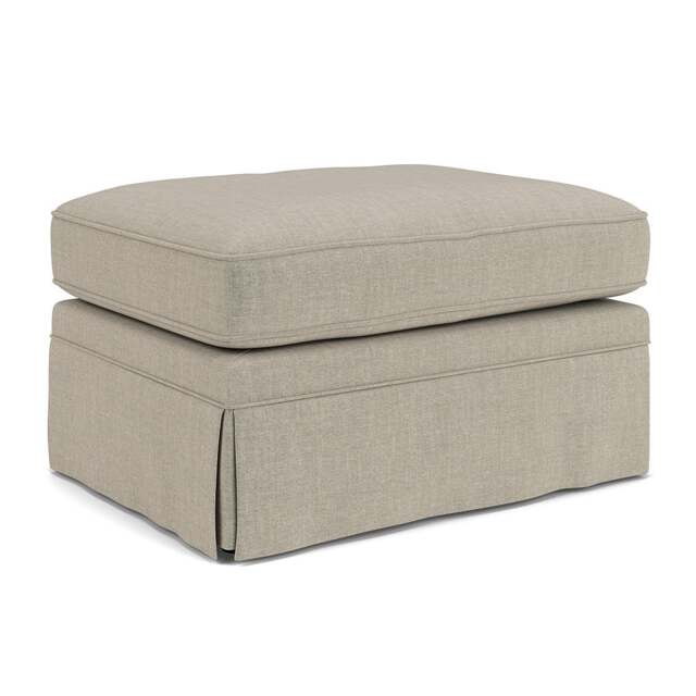 Foot Stool - Natural - Eco Chenille - Dawson Small - The Cotswold Company - image 1