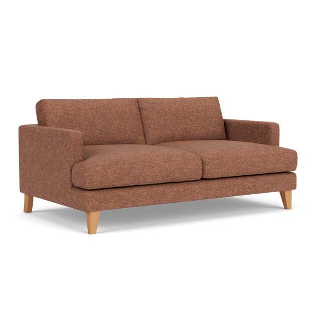 Jackson 3 Seater - Brick Marl - Aquaclean Oxford - The Cotswold Company - image 1