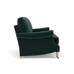 Large 2 Seater Sofa - Lake - Matt Velvet - Taylor High Back - The Cotswold Company - thumbnail 3
