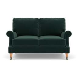 Large 2 Seater Sofa - Lake - Matt Velvet - Taylor High Back - The Cotswold Company - thumbnail 2
