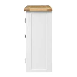 Bathroom Double Wall Cupboard - Chester Pure White - The Cotswold Company - thumbnail 7