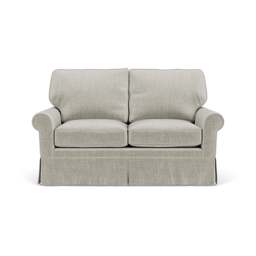Large 2 Seater Sofa - Grey Mist - Eco Chenille - Dawson - The Cotswold Company - thumbnail 2