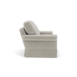 Large 2 Seater Sofa - Grey Mist - Eco Chenille - Dawson - The Cotswold Company - thumbnail 3