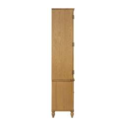 Elkstone Mellow Oak Hidden TV Unit - The Cotswold Company - thumbnail 4