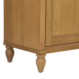 Elkstone Mellow Oak Hidden TV Unit - The Cotswold Company - thumbnail 7