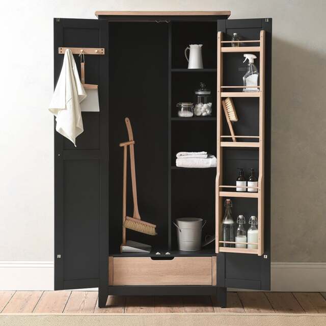 Utility Cupboard - Chester Charcoal - The Cotswold Company - image 1