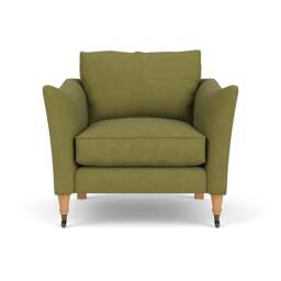 Robinson Armchair - Apple - House Linen Mix - The Cotswold Company - thumbnail 2