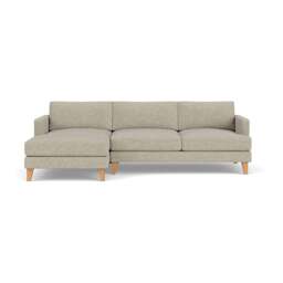 Jackson Chaise Large Left Hand - Lichen - Aquaclean Oxford - The Cotswold Company - thumbnail 2