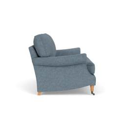 3 Seater Sofa - Mid Blue - Aquaclean Oxford - Taylor High Back - The Cotswold Company - thumbnail 3
