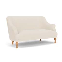 2 Seater Sofa - Cream - House Weave - Everett - The Cotswold Company