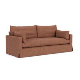 4 Seater Sofa - Brick Marl - Aquaclean Oxford - Ashton - The Cotswold Company