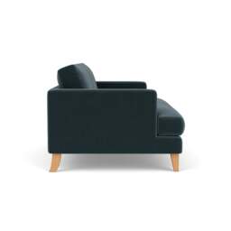 Large 2 Seater Sofa - Night Sky - Matt Velvet - Jackson - The Cotswold Company - thumbnail 3