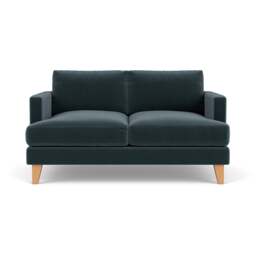 Large 2 Seater Sofa - Night Sky - Matt Velvet - Jackson - The Cotswold Company - thumbnail 2