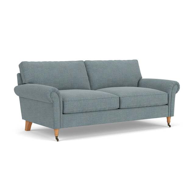 3 Seater Sofa - Teal marl - Rustic Weave - Osbourne - The Cotswold Company - image 1