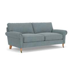 3 Seater Sofa - Teal marl - Rustic Weave - Osbourne - The Cotswold Company