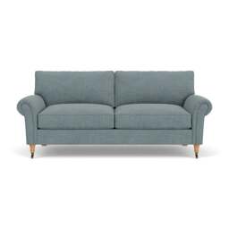 3 Seater Sofa - Teal marl - Rustic Weave - Osbourne - The Cotswold Company - thumbnail 2