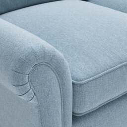 3 Seater Sofa - Teal marl - Rustic Weave - Osbourne - The Cotswold Company - thumbnail 5