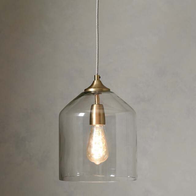 Harper Antique Brass Pendant - Home Accessories - The Cotswold Company - image 1
