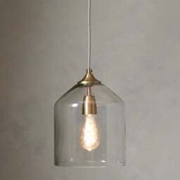 Harper Antique Brass Pendant - Home Accessories - The Cotswold Company