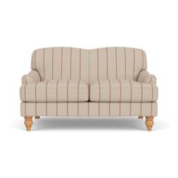 Ashbee 2 Seater - Raspberry - Compton Stripe - The Cotswold Company - thumbnail 2
