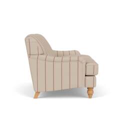 Ashbee 2 Seater - Raspberry - Compton Stripe - The Cotswold Company - thumbnail 3