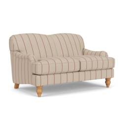 Ashbee 2 Seater - Raspberry - Compton Stripe - The Cotswold Company
