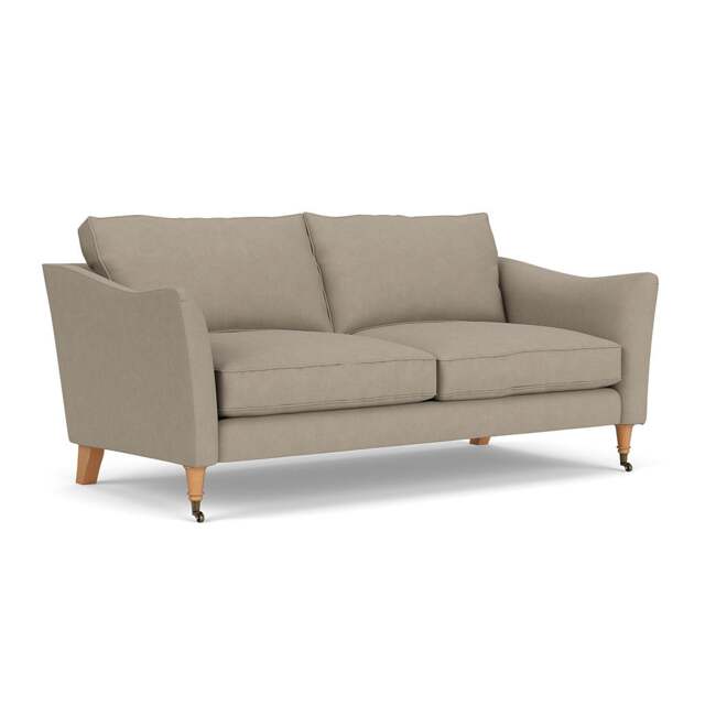3 Seater Sofa - Dove grey - House Linen Mix - Robinson - The Cotswold Company - image 1