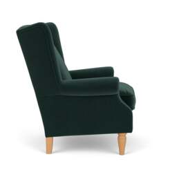 Alice Armchair - Lake - Matt Velvet - The Cotswold Company - thumbnail 3