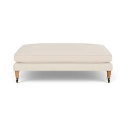 Foot Stool - Cream - House Weave - Taylor - The Cotswold Company - thumbnail 2