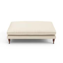 Foot Stool - Cream - House Weave - Taylor - The Cotswold Company - thumbnail 4
