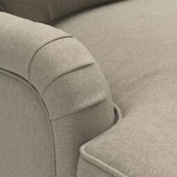 3 Seater Sofa - Mid Grey - House Linen Mix - Morris - The Cotswold Company - thumbnail 4