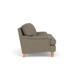 3 Seater Sofa - Mid Grey - House Linen Mix - Morris - The Cotswold Company - thumbnail 3