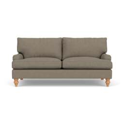 3 Seater Sofa - Mid Grey - House Linen Mix - Morris - The Cotswold Company - thumbnail 2