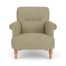 Harriet Armchair - Apple - Herringbone Weave - The Cotswold Company - thumbnail 2