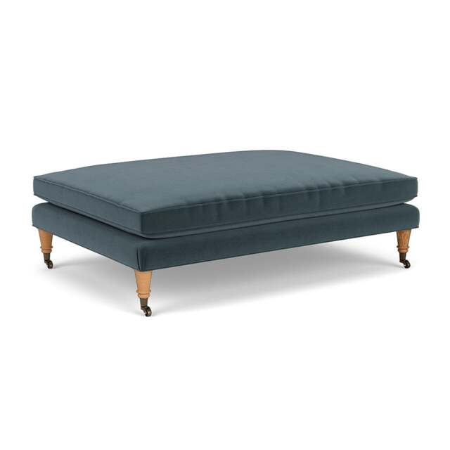 Foot Stool - Night Sky - Matt Velvet - Taylor - The Cotswold Company - image 1
