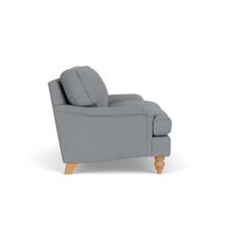 Large 2 Seater Sofa - Blue Marl - House Weave - Morris - The Cotswold Company - thumbnail 3
