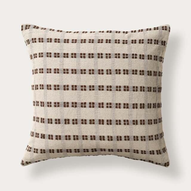 Flush Striped Hand Woven Cushion Spice - Home Accessories - The Cotswold Company - image 1
