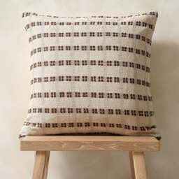 Flush Striped Hand Woven Cushion Spice - Home Accessories - The Cotswold Company - thumbnail 2