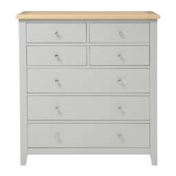 7 Drawer Chest - Chester Dove Grey - The Cotswold Company - thumbnail 3