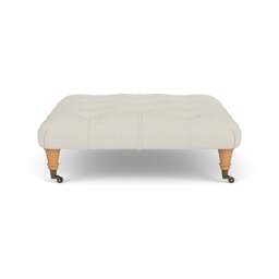 Foot Stool - Natural - Broadway Stripe - Amelia - The Cotswold Company - thumbnail 3