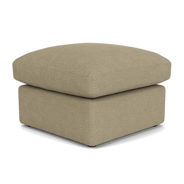 Foot Stool - Green Marl - House Weave - Clarke Small - The Cotswold Company - image 1