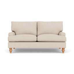 Large 2 Seater Sofa - Lily White - House Linen Mix - Morris - The Cotswold Company - thumbnail 2