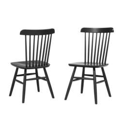 Spindleback Spindleback Charcoal Dining Chair - Set of 6 - The Cotswold Company - thumbnail 4