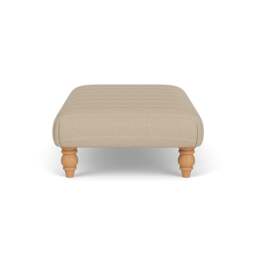Foot Stool - Natural - Compton Stripe - Clara - The Cotswold Company - thumbnail 3