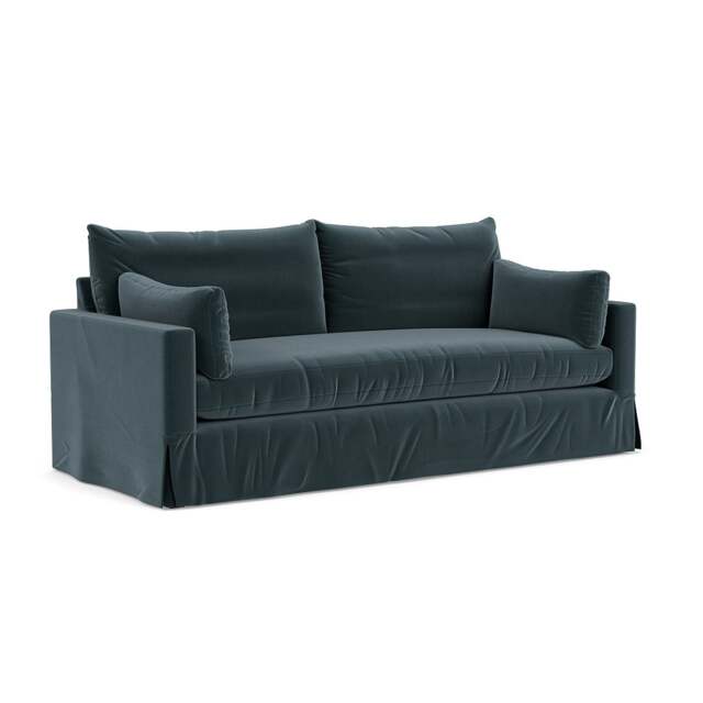 4 Seater Sofa - Night Sky - Matt Velvet - Ashton - The Cotswold Company - image 1