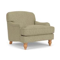 Ashbee Armchair - Apple - Herringbone Weave - The Cotswold Company - thumbnail 1