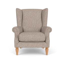 Armchair - Natural Mix - Textured Weave - Alice - The Cotswold Company - thumbnail 2