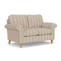 2 Seater Sofa - Charcoal - Compton Stripe - Hurley - The Cotswold Company - thumbnail 1