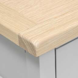 1 Drawer Bedside Table - Chester Dove Grey - The Cotswold Company - thumbnail 7