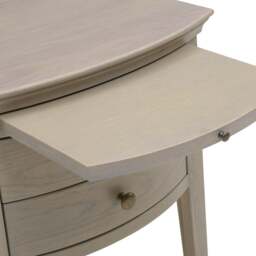 Winchcombe Smoked Oak 2 Drawer Bedside Table - The Cotswold Company - thumbnail 6